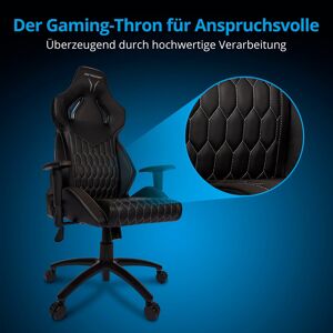 Medion ERAZER® Druid P10 Gaming stoel   hoog zitcomfort   sportieve look   hoogwaardige materialen & ergonomisch ondersteunde zitpositie (Refurbished)