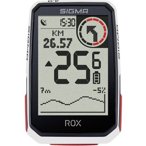 Sigma ROX 4.0 Fietsnavigatie Fietsen GPS, GLONASS, Spatwaterdicht