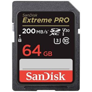SanDisk Extreme PRO SDXC-kaart 64 GB Class 10 UHS-I Schokbestendig, Waterdicht