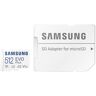 Samsung EVO Plus SDXC-kaart 512 GB Class 10, Class 10 UHS-I, UHS-I, v30 Video Speed Class A2-vermogensstandaard, Incl. SD-adapter, Schokbestendig