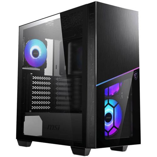 MSI MPG SEKIRA 100R Desktop PC-behuizing Zwart