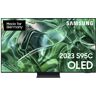 Samsung GQ77S95CATXZG OLED-TV 195 cm 77 inch Energielabel F (A - G) CI+*, DVB-C, DVB-S2, DVB-T2 HD, UHD, WiFi, Smart TV Titaanzwart