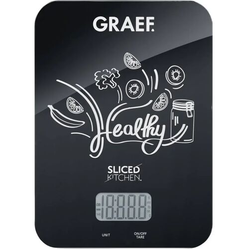 Graef KS 202 Digitale keukenweegschaal Digitaal Weegbereik (max.): 5 kg Zwart