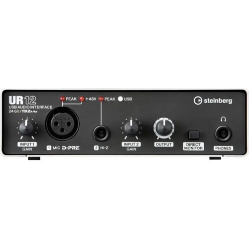 Audio interface Steinberg UR12 Incl. software