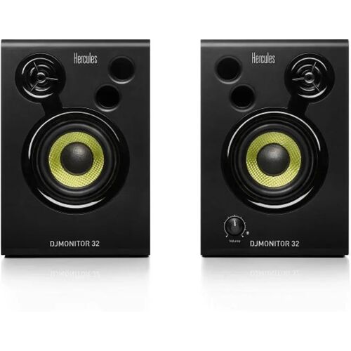 Hercules DJMonitor 32 Actieve studio monitor 7.6 cm 3 inch 30 W 1 paar