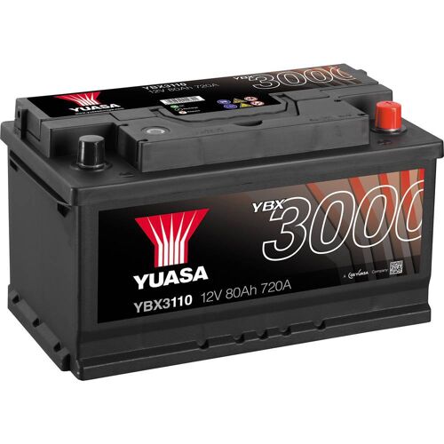 Yuasa SMF YBX3110 Autoaccu 12 V 80 Ah T1 Celopbouw 0