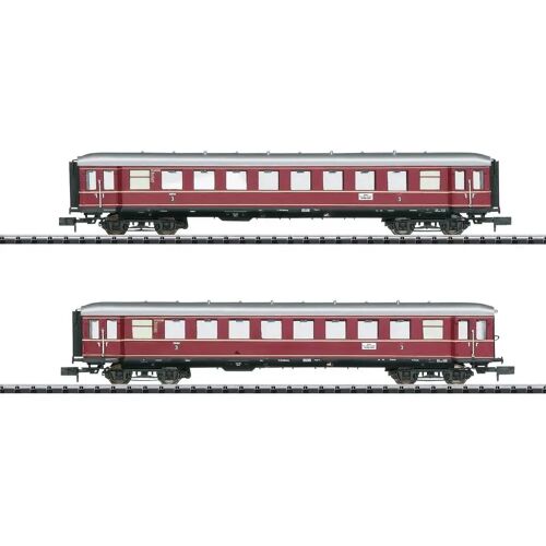 MiniTrix T15406 Personenweegschaal set van 2 „de rode Bamberger” deel 2 van de DB