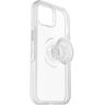 Otterbox +Pop Symmetry Clear Backcover Apple iPhone 14, iPhone 13 Transparant MagSafe compatible, Stootbestendig