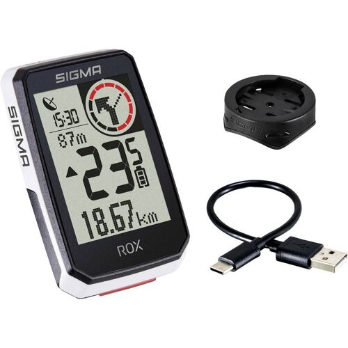 Sigma ROX 2.0 Fietsnavigatie Fietsen GPS, GLONASS, Spatwaterdicht