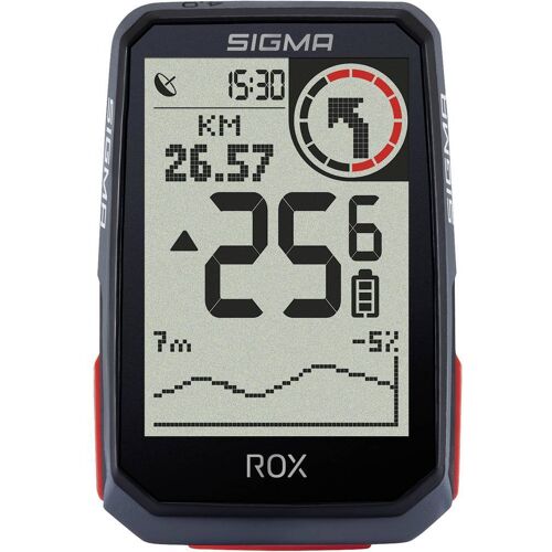 Sigma ROX 4.0 Fietsnavigatie Fietsen GPS, GLONASS, Spatwaterdicht