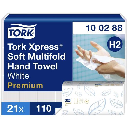 TORK 100288 Papieren handdoeken Wit 21 stuk(s)