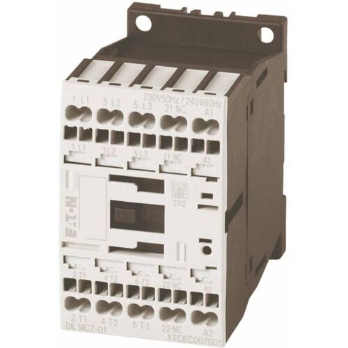 Eaton DILMC7-01(24VDC) Vermogensbeveiliging 3x NO 3 kW 1 stuk(s)