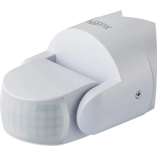 Sygonix SY-4755360 PIR-bewegingsmelder Plafond, Wand, Oppervlakmontage 180 ° Relais Wit IP65