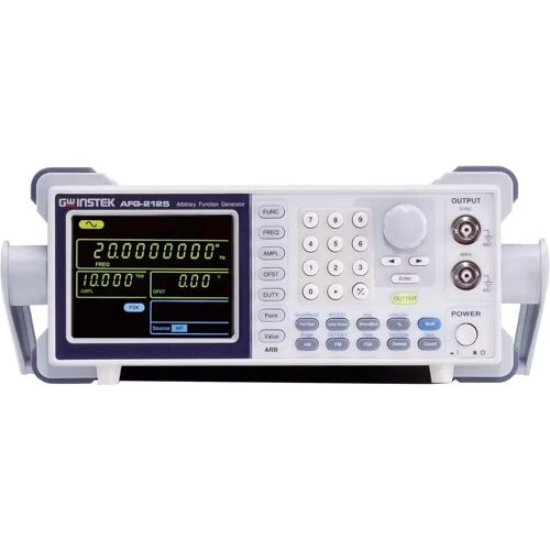 GW Instek AFG-2125 Functiegenerator 0.1 Hz - 25 MHz 1-kanaals Arbitrair, Sinus, Blok, Ruis, Driehoek