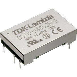 TDK-Lambda CC10-0512DF-E DC/DC-converter, print 5 V/DC -12 V/DC, 12 V/DC, 15 V/DC 0.4 A 10 W Aantal uitgangen: 2 x Inhoud 1 stuk(s)