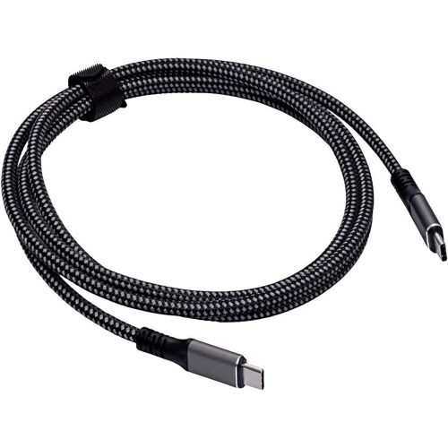 Akyga USB-kabel Thunderbolt stekker, Thunderbolt stekker 1.50 m Zwart AK-USB-34