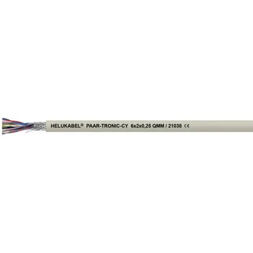 Helukabel 21041-100 Digitale kabel 10 x 2 x 0.25 mm² Grijs 100 m