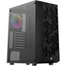 AeroCool Hive-G-BK-v3 Midi-tower PC-behuizing Zwart