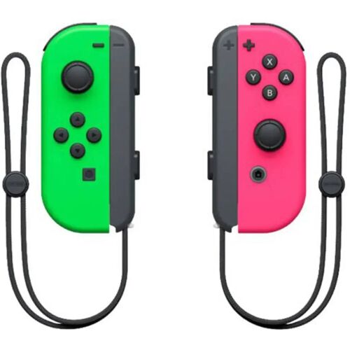 Nintendo 2x Joy-Con Gamepad Nintendo Switch Neon-pink, Neon-groen