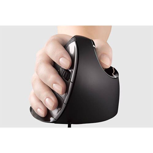 Evoluent D Medium Ergonomische muis USB Laser 6 Toetsen Ergonomisch