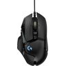 Logitech Gaming G502 HERO Gaming-muis USB Optisch Zwart 11 Toetsen 25600 dpi Verlicht, Gewichtsreductie, Geïntegreerd profielgeheugen