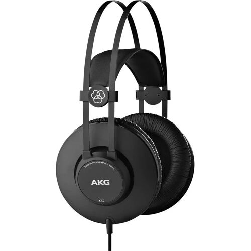 AKG Harman K52 Over Ear koptelefoon Studio Kabel Zwart