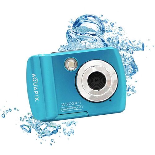 Aquapix W2024 Splash Iceblue Digitale camera 16 Mpix Blauw Onderwatercamera