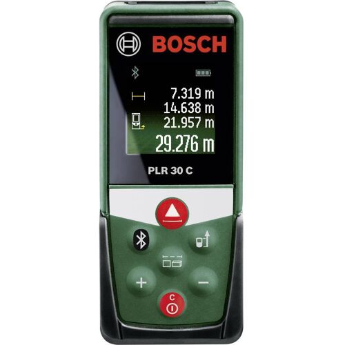 Bosch Home and Garden PLR 30 C Laserafstandsmeter Bluetooth, Documentatie-app Meetbereik (max.) 30 m