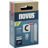 Novus Niet met smalle rug C 4/30mm Superhard (1.000 stuks)