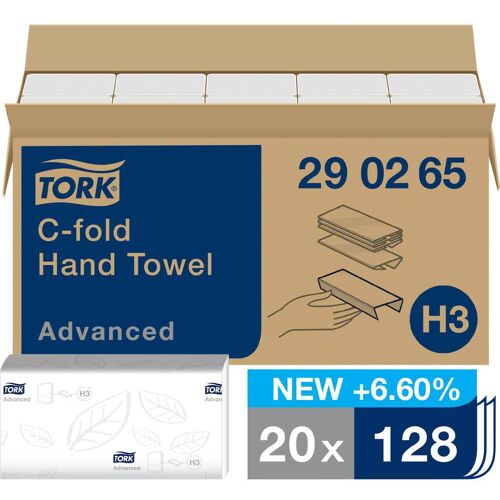 TORK 290265 Papieren handdoeken Wit 20 stuk(s)