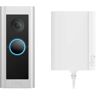 ring Video Doorbell Pro Plugin 2 Buitenunit voor Video-deurintercom via WiFi WiFi Nikkel (mat)