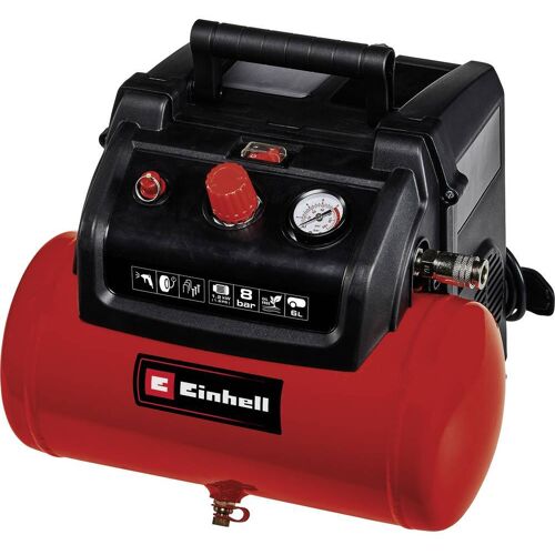 Einhell TC-AC 190/6/8 OF Set Pneumatische compressor 6 l 8 bar