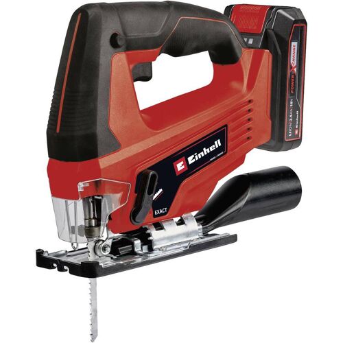 Einhell TC-JS 18 Li (1x2,5 Ah) 4321228 Accu-decoupeerzaag Incl. koffer, Incl. lader, Incl. accu 18 V 2.5 Ah