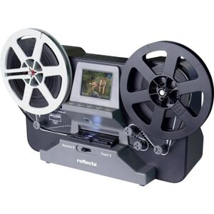 Reflecta Super 8 Normal 8 Filmscanner 1440 x 1080 Pixel Super 8 films, Dubbel 8 films, TV-uitgang, Geheugenkaartlezer, Display, Digitaliseren zonder PC