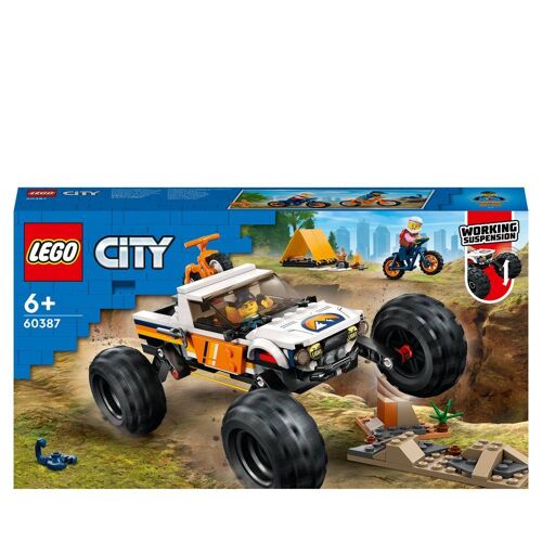 LEGO® CITY 60387 4x4 Terreinwagen avonturen