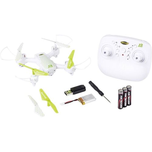 Carson Modellsport X4 Quadcopter 210 2.4G 100% RTF Drone (quadrocopter) RTF Wit