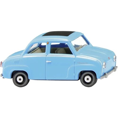 Wiking 0184 98 H0 Auto Goggo Glas Goggomobil, ijsblauw