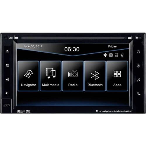 ESX VN630W Navigatiesysteem, vaste inbouw Europa Bluetooth handsfree, Geïntegreerd navigatiesysteem