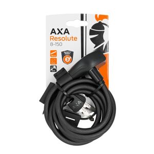 AXA Kabelslot Resolute 8-150 incl. Houder Zwart