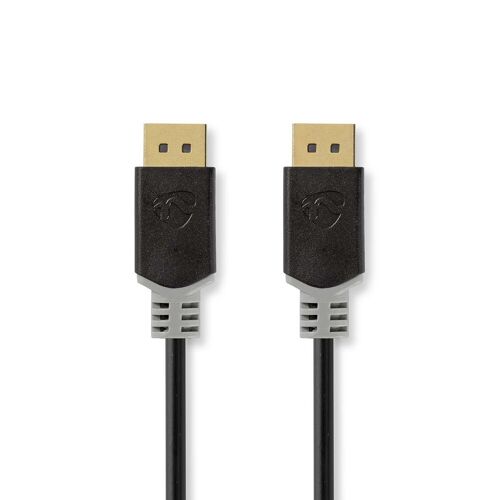 DisplayPort - DisplayPort   Kabel   1 meter   DisplayPort 1.4/DisplayPort 1.3   Nedis