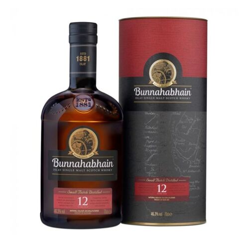 Whisky Single Malt Scotch 12 Anni Bunnahabhain [0.70 lt, Astucciato]