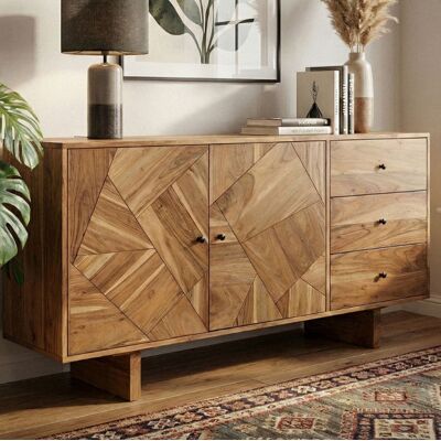 Dressoir acaciahout massief 150 cm Dressoir acaciahout massief 150 cm