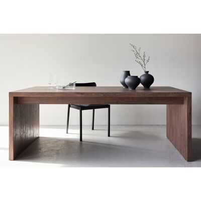 Eettafel mokkabruin 200 cm Eettafel mokkabruin 200 cm