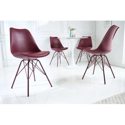 Scandinavische stoel rood Scandinavische stoel rood
