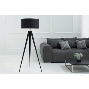 Driepoot vloerlamp zwart 142 cm Driepoot vloerlamp zwart 142 cm