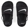 Slippers Schoenen Nike Kawa Slide El- Baby Zwart/wit Unisex 19,5 unisex