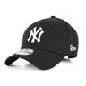 New Era 9forty Ny Essential Zwart/wit Heren u male