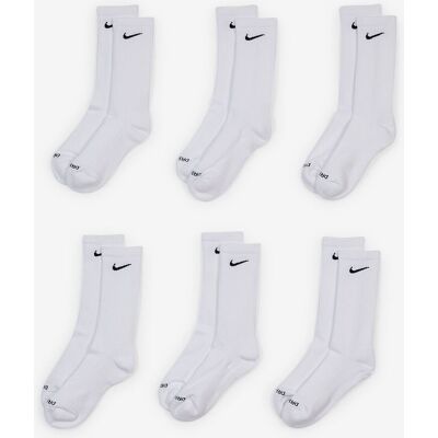 Nike Chaussettes X6 Crew Wit/zwart Heren 39/42 Nike Chaussettes X6 Crew Wit/zwart Heren 39/42
