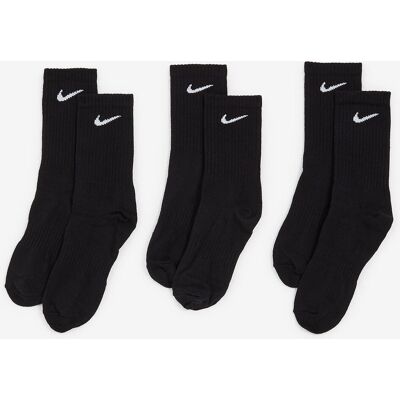 Nike Chaussettes X3 Crew Zwart Dames 43/46 Nike Chaussettes X3 Crew Zwart Dames 43/46