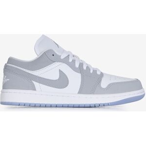Nike Jordan 1 Low White Wolf Grey - Rookgrijs - Vrouw Nike Jordan 1 Low White Wolf Grey - Rookgrijs - Vrouw